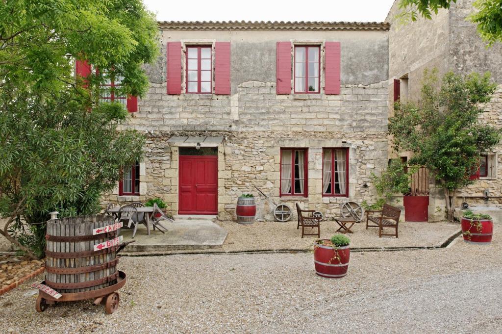 Ferienwohnung Mas Du Notaire Gallician Exterior foto