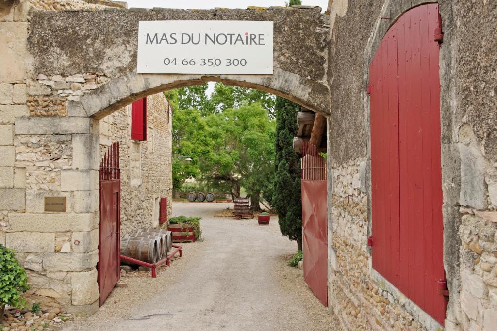 Ferienwohnung Mas Du Notaire Gallician Exterior foto